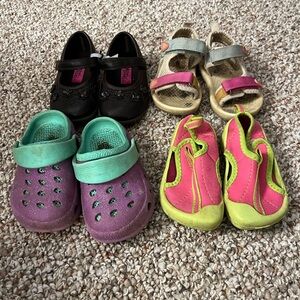 Kids Multi-Color Shoe Set